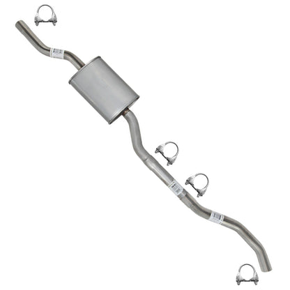 2011-2014 Ford Edge 2.0L 3.5L Northeastern Exhaust Resonator Pipe Kit | Stainless Steel