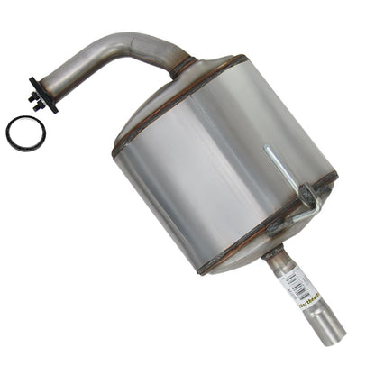 2007-2009 Nissan Altima 2.5L SEDAN Exhaust Passenger Side Rear Muffler | Stainless Steel