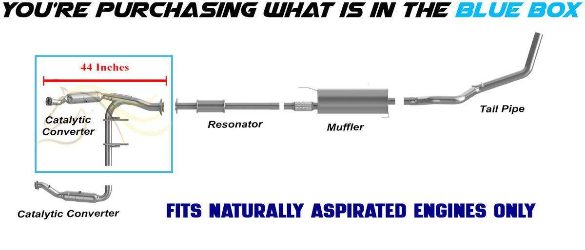 2015-2017 Ford F-150 3.5L Exhaust Passenger Side Catalytic Converter | EPA Approved