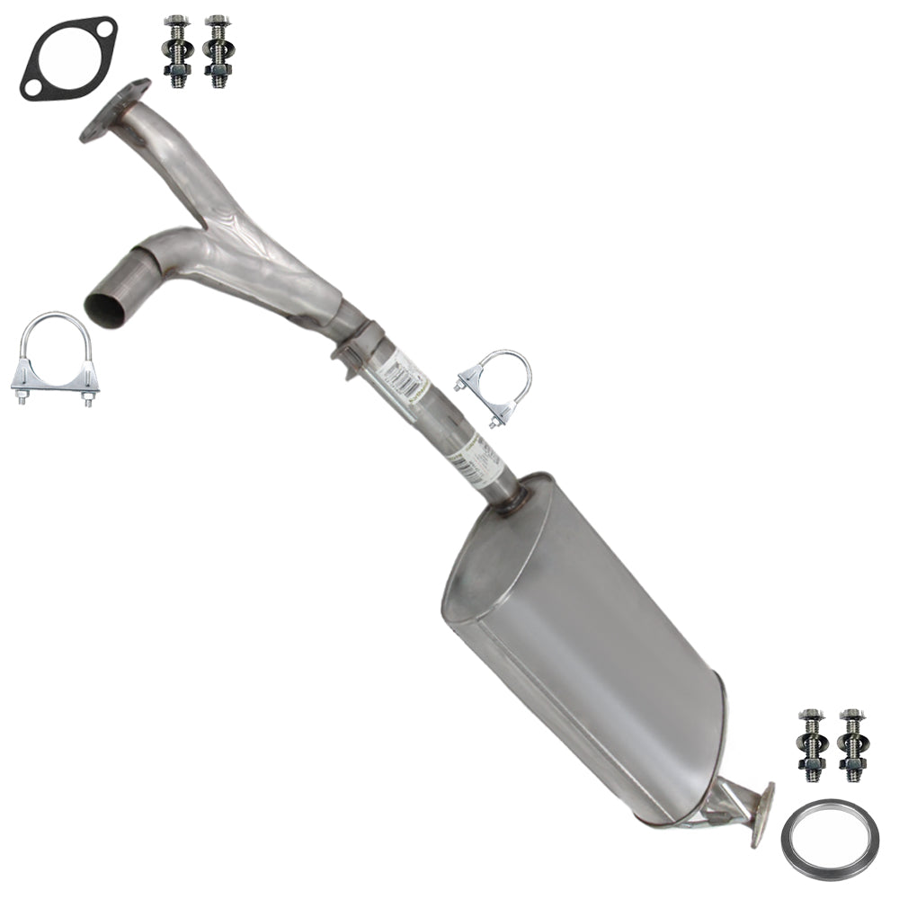2004-2006 Infiniti QX56 & 2005-2006 Nissan Armada 5.6L Exhaust Muffler | Stainless Steel