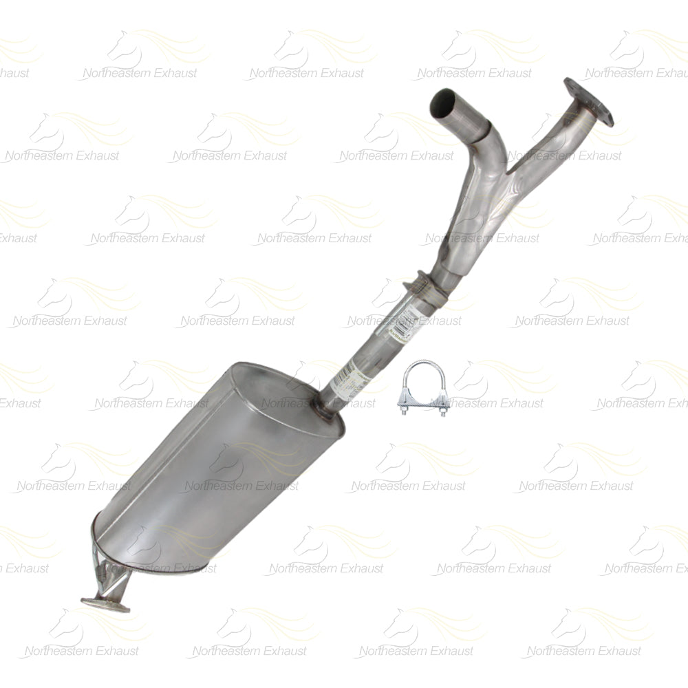 2004-2006 Infiniti QX56 & 2005-2006 Nissan Armada 5.6L Exhaust Muffler | Stainless Steel