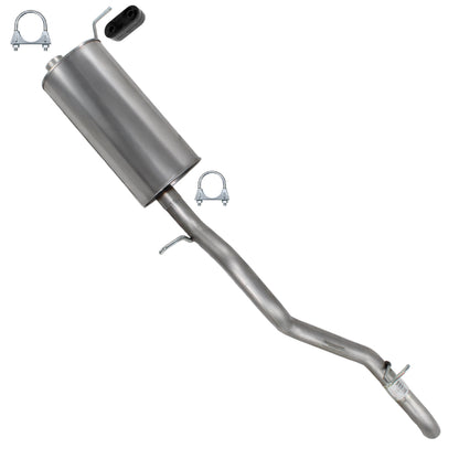 2007 Chevrolet Colorado & GMC Canyon 2.9L & 3.7L Exhaust Muffler & Tail Pipe | Stainless Steel