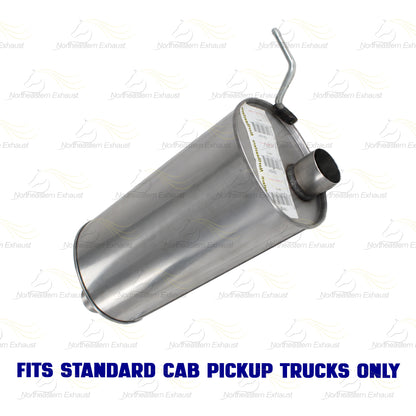 2004-2006 Chevy Colorado & GMC Canyon 2.8L & 3.5L Extension Pipe & Muffler Kit | Stainless Steel