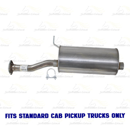 2004-2006 Chevy Colorado & GMC Canyon 2.8L & 3.5L Extension Pipe & Muffler Kit | Stainless Steel
