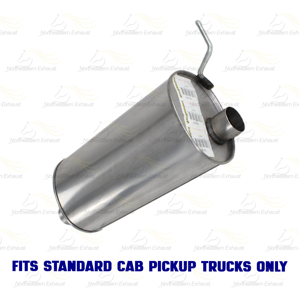 2007-2012 Chevy Colorado & GMC Canyon 2.9L & 3.7L Extension Pipe & Muffler Kit | Stainless Steel