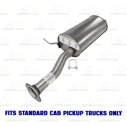 2007-2012 Chevy Colorado & GMC Canyon 2.9L & 3.7L Extension Pipe & Muffler Kit | Stainless Steel