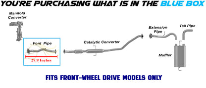 2009-2010 Pontiac Vibe 2.4L FWD Exhaust Front Pipe | Direct-Fit