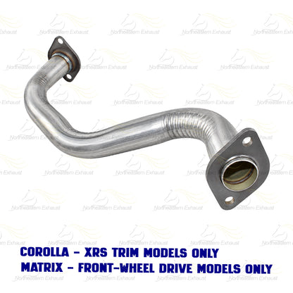 2009-2010 Toyota Corolla 2.4L & 2009-2013 Toyota Matrix 2.4L Exhaust Front Pipe | Direct-Fit
