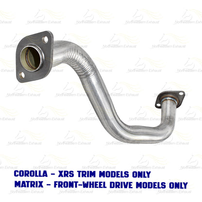 2009-2010 Toyota Corolla 2.4L & 2009-2013 Toyota Matrix 2.4L Exhaust Front Pipe | Direct-Fit