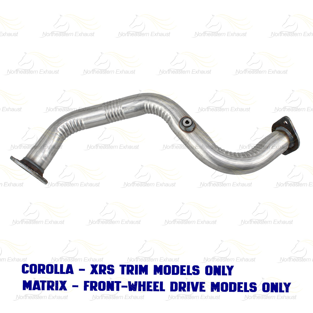 2009-2010 Toyota Corolla 2.4L & 2009-2013 Toyota Matrix 2.4L Exhaust Front Pipe | Direct-Fit