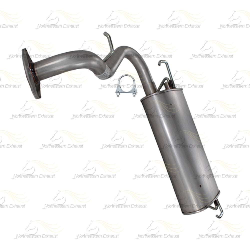 2009-2010 Pontiac Vibe 1.8L Extension Pipe & Muffler Exhaust Kit | Stainless Steel