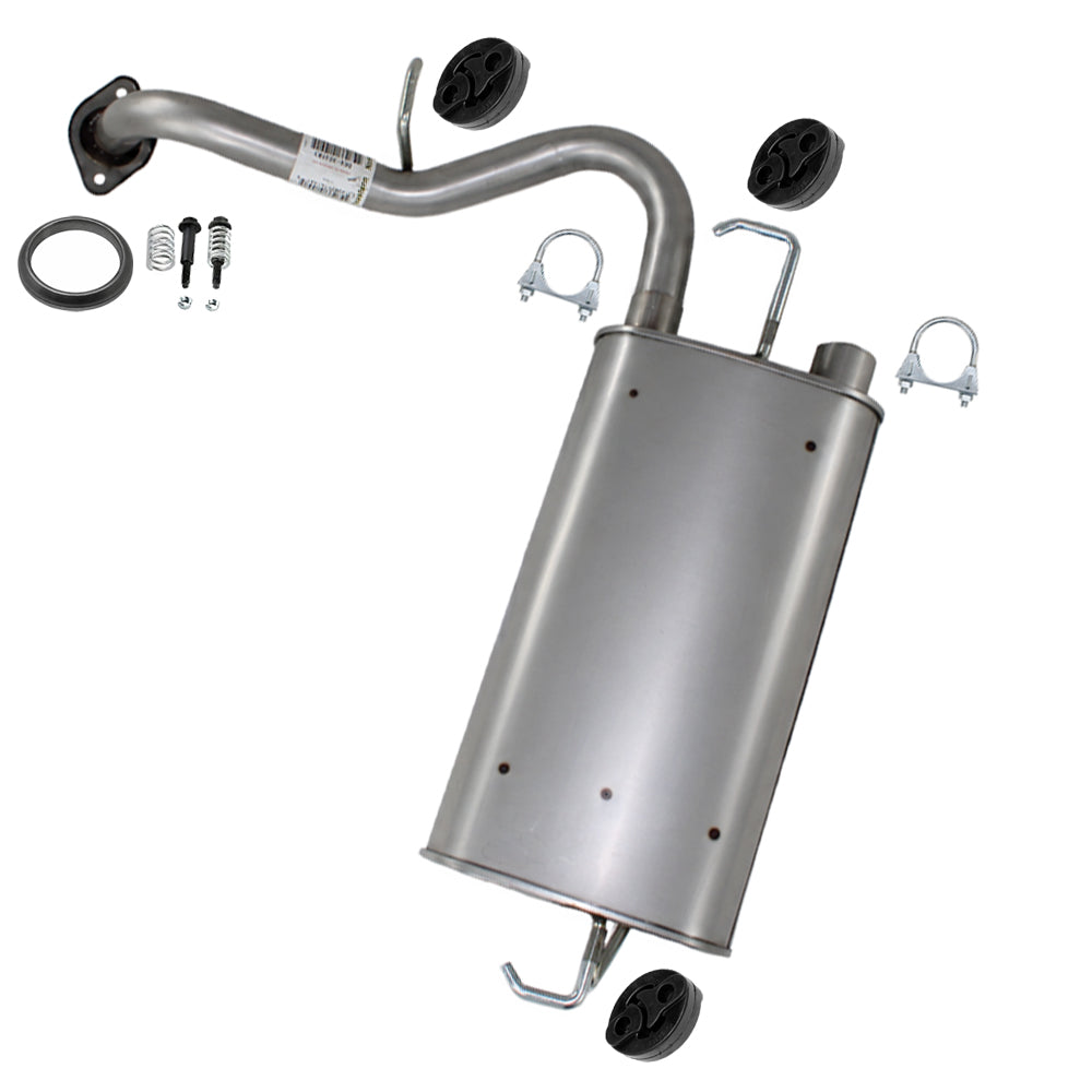 2009-2013 Toyota Matrix 1.8L Extension Pipe & Muffler Exhaust Kit | Stainless Steel