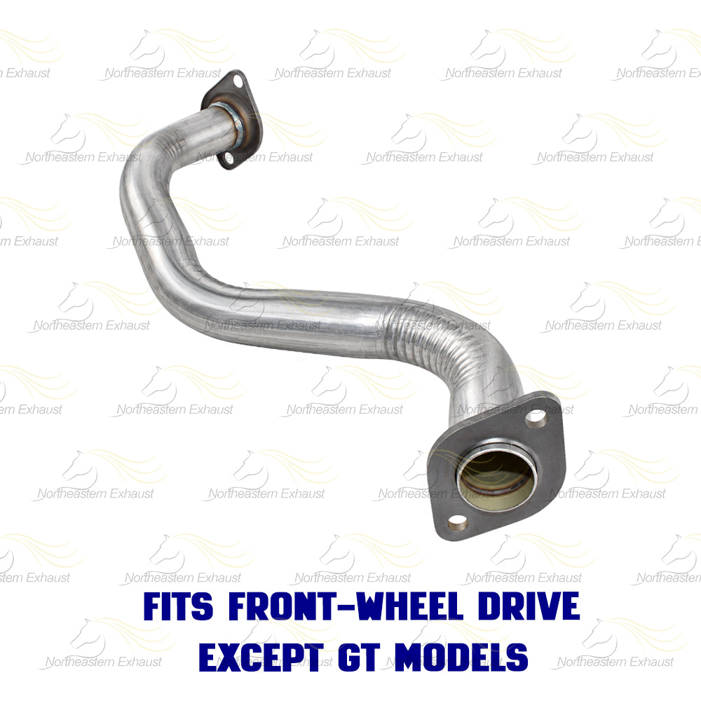 2009-2010 Pontiac Vibe 2.4L Front Pipe Extension Pipe Muffler & Tail Pipe Exhaust Kit | Direct-Fit