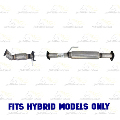 2011-2015 Kia Optima 2.4L HYBRID Exhaust Front Pipe & Intermediate Pipe Kit | Stainless Steel