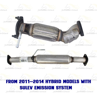 2011-2015 Hyundai Sonata 2.4L Exhaust Front Pipe & Intermediate Pipe Kit | Stainless Steel