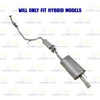 2006-2011 Honda Civic 1.3L Catalytic Converter, Resonator Pipe and Muffler