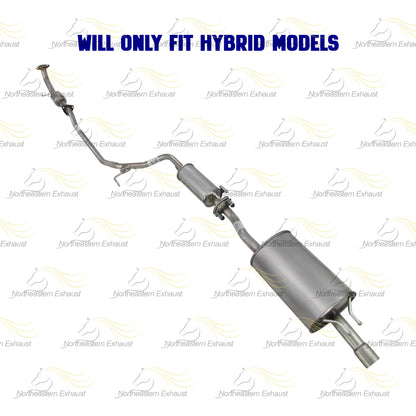 2006-2011 Honda Civic 1.3L Catalytic Converter, Resonator Pipe and Muffler