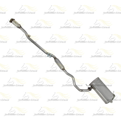 2016-2019 Mitsubishi Outlander 3.0L Front Exhaust Pipes, EPA Catalytic with Resonator and Muffler