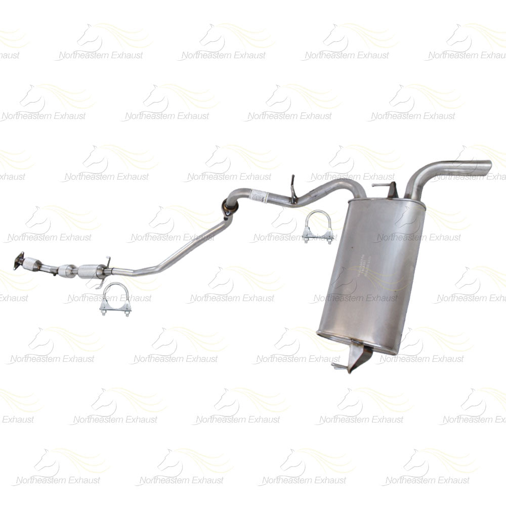 2009-2013 Toyota Matrix 1.8L Stainless Steel Catalytic and Muffler Assembly Kit - EPA Approved