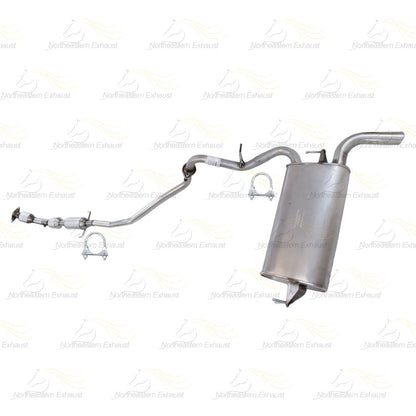 2009-2013 Toyota Matrix 1.8L Stainless Steel Catalytic and Muffler Assembly Kit - EPA Approved