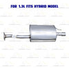 2006-2011 Honda Civic 1.3L/1.8L Exhaust Muffler and Tail Pipe