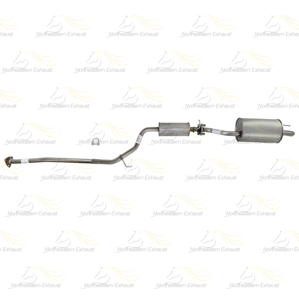 2014-2015 Honda Civic 1.8L Sedan Exhaust Pipes Muffler Resonator Kit