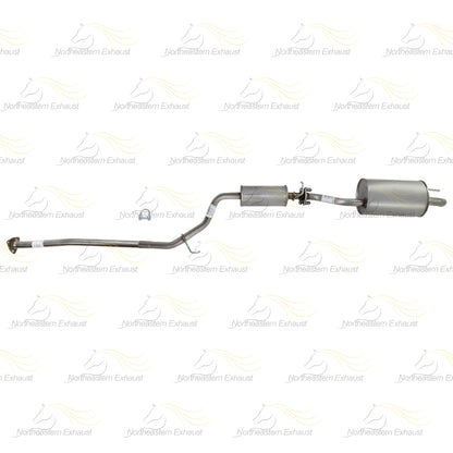 2014-2015 Honda Civic 1.8L Sedan Exhaust Pipes Muffler Resonator Kit