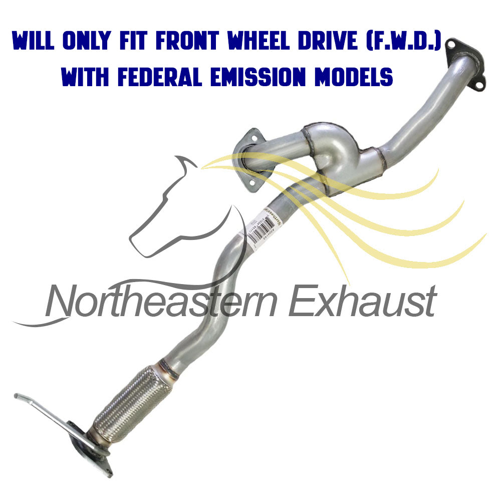 Northeastern Exhaust | Stainless Steel Exhaust Front Flex Y-Pipe Compatible for Ford Taurus 2008-2012 3.5L | Mercury Sable 2008-2009 3.5L | Free Gaskets and Bolts & Nuts Included