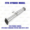 2011-2015 Hyundai Sonata and Kia Optima 2.4L Direct-fit Intermediate Exhaust Pipe