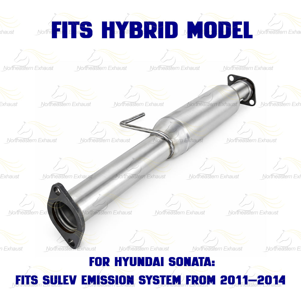 2011-2015 Hyundai Sonata and Kia Optima 2.4L Direct-fit Intermediate Exhaust Pipe
