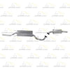 2013-2018 Hyundai Santa Fe Sport 2.4L Stainless Steel Exhaust Muffler Assembly Tail Pipe Kit