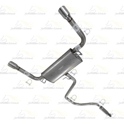 2008-2012 Chevrolet Malibu 3.6L Resonator, Intermediate Pipa and Muffler Exhaust