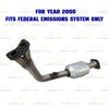 1996-2000 Toyota 4Runner 2.7L Catalytic Converter | Federal Emissions System