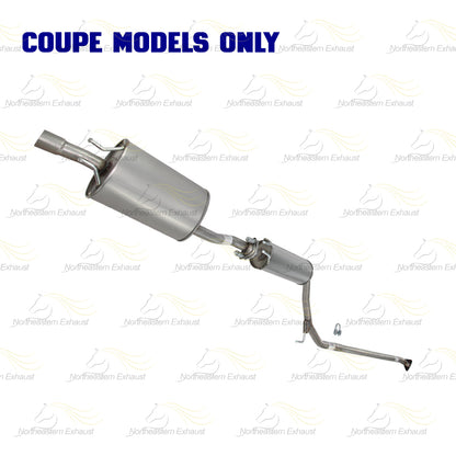 2006-2011 Honda Civic 1.8L Exhaust Resonator Pipe and Muffler