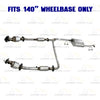 2009-2012 Suzuki Equator 4.0L EPA Approved Exhaust Pair of Manifold & Catalytic Complete System Kit