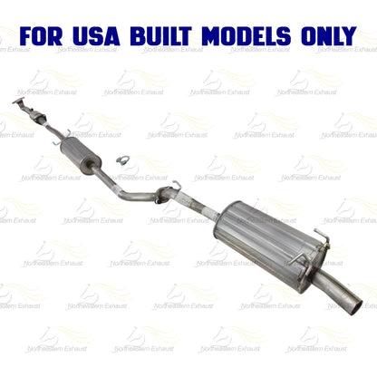 2010-2011 Honda CR-V 2.4L EPA Approved Exhaust Rear Catalytic Converter with Resonator and Muffler Kit