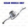2007-2011 Toyota Yaris 1.5L Rear Exhaust Muffler - For Sedan Models only