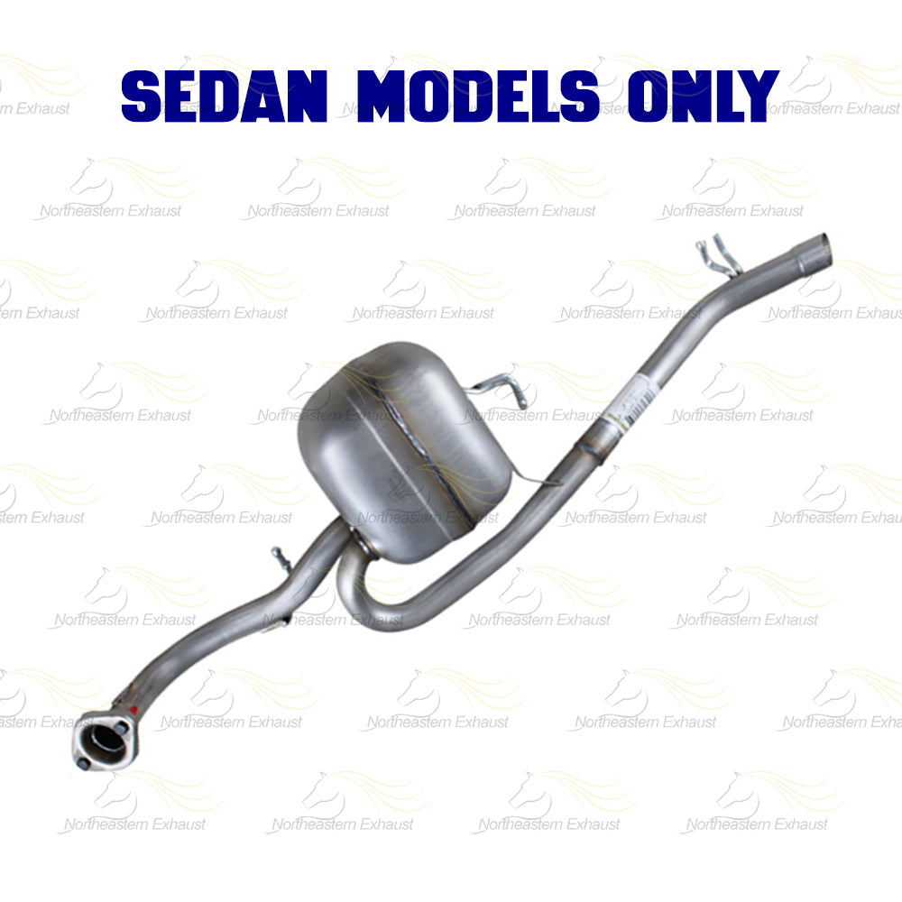 2007-2011 Toyota Yaris 1.5L Rear Exhaust Muffler - For Sedan Models only