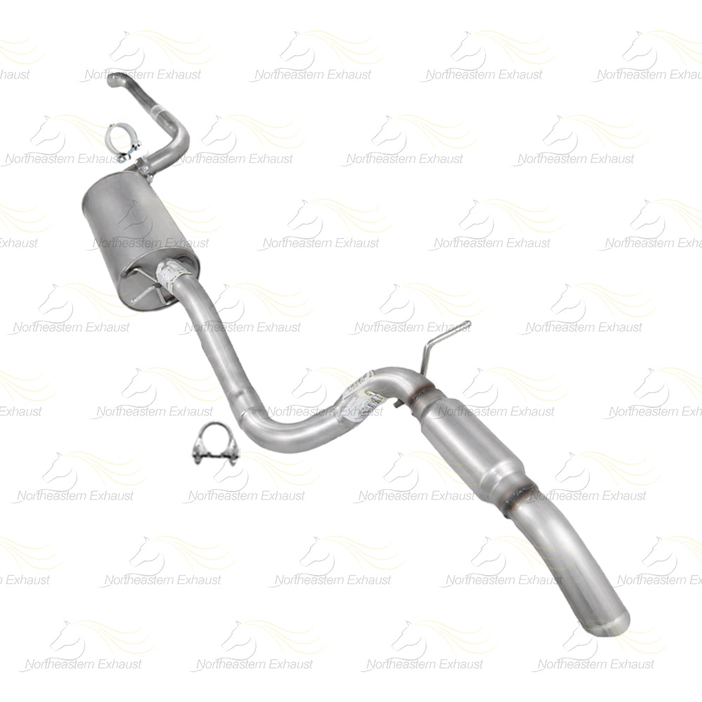2011-2020 Dodge Grand Caravan 3.6L Intermediate Pipe, Muffler & Resonator Kit | Stainless Steel