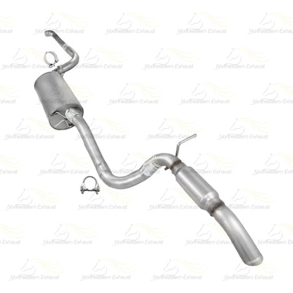 2011-2020 Dodge Grand Caravan 3.6L Intermediate Pipe, Muffler & Resonator Kit | Stainless Steel