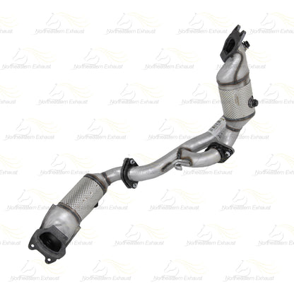 Pair of Catalytic Converter & Front Pipe for 2012-2015 Ram C/V 3.6L | 2011-2014 Volkswagen Routan 3.6L