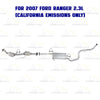 2007-2011 Ford Ranger & 2007-2009 Mazda B2300 2.3L EPA Approved Catalytic Exhaust System Kit
