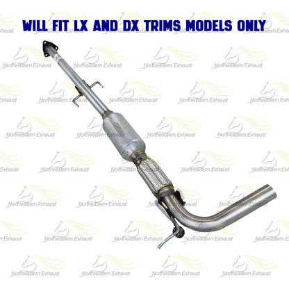 1994-1997 Honda Accord 2.2L Exhaust Resonator Pipe - For DX and LX Models only