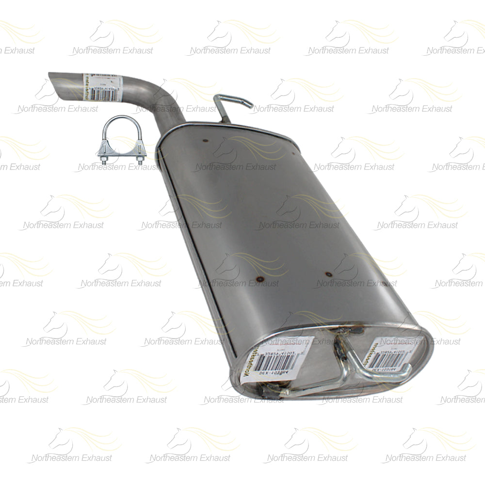 Northeastern Exhaust | Stainless Steel Exhaust Muffler & Tailpipe Exhaust System Kit Compatible for Toyota Matrix 2009-2013 1.8L | Free Clamps Included | Automotive Replacement Part
