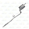 Resonator and Muffler Exhaust for 1998-2001 Chevrolet Prizm and Toyota Corolla 1.8L