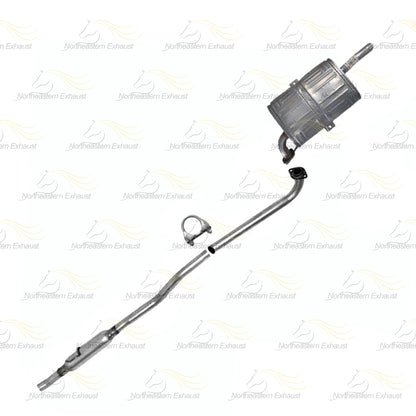 Resonator and Muffler Exhaust for 1998-2001 Chevrolet Prizm and Toyota Corolla 1.8L