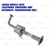 2007-2010 Hyundai Elantra 2.0L SEDAN Exhaust Resonator Assembly | Stainless Steel