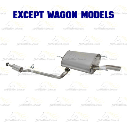 1994-1996 Toyota Camry 2.2L Resonator and Muffler Exhaust Kit
