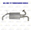 2007-2012 Acura RDX 2.3L Stainless Steel Exhaust Muffler Assembly Kit