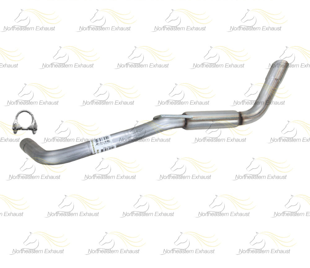 Metal exhaust pipe on a white background with 'Notheden Exhaust' branding.